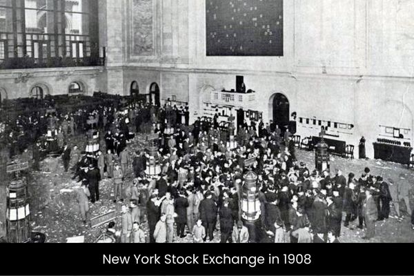 new york stock exchange in 1908
